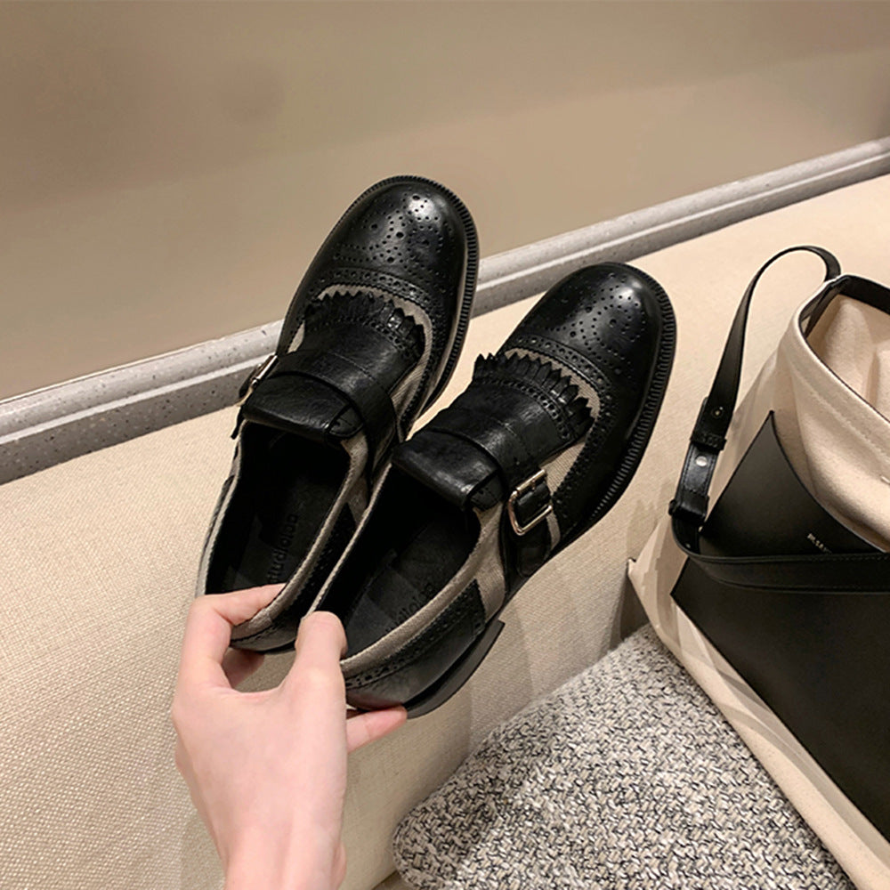 Nainen Chic Brogue-tyylin Mary Jane kengät Luvik