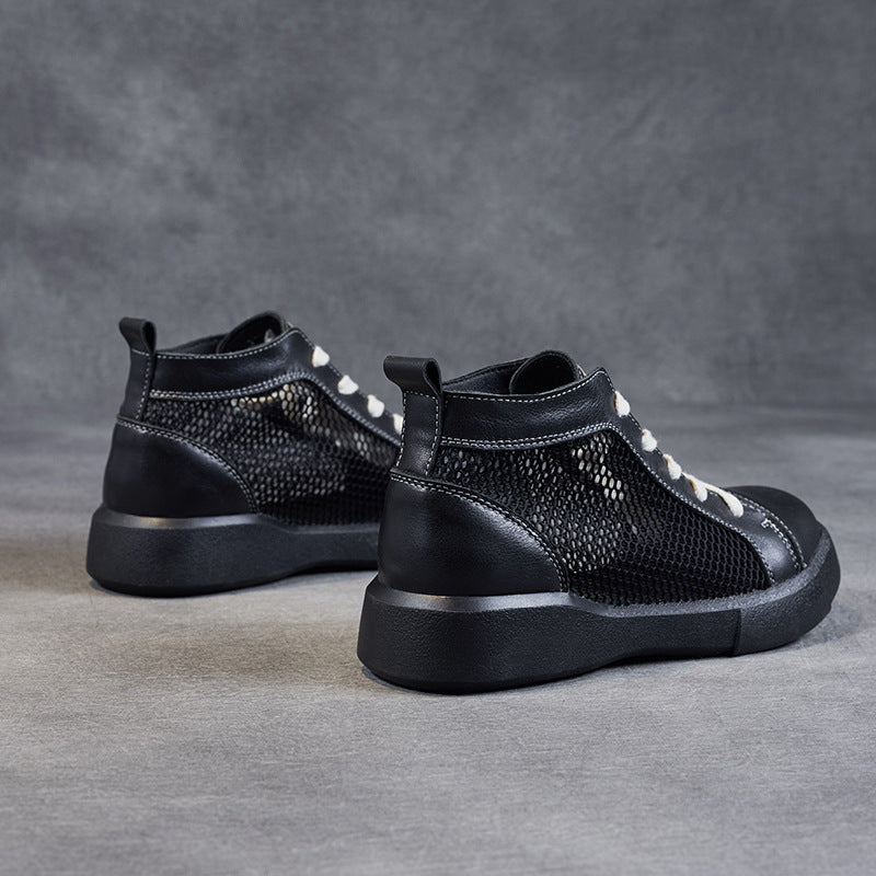 Miesten High-Top Urheilusneakers hengittävillä verkkopaneeleilla Luvik