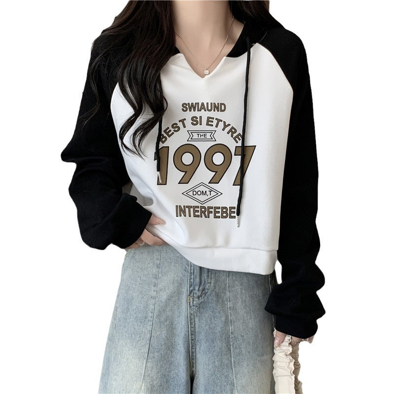Femme Cropped Hoodie Luvik