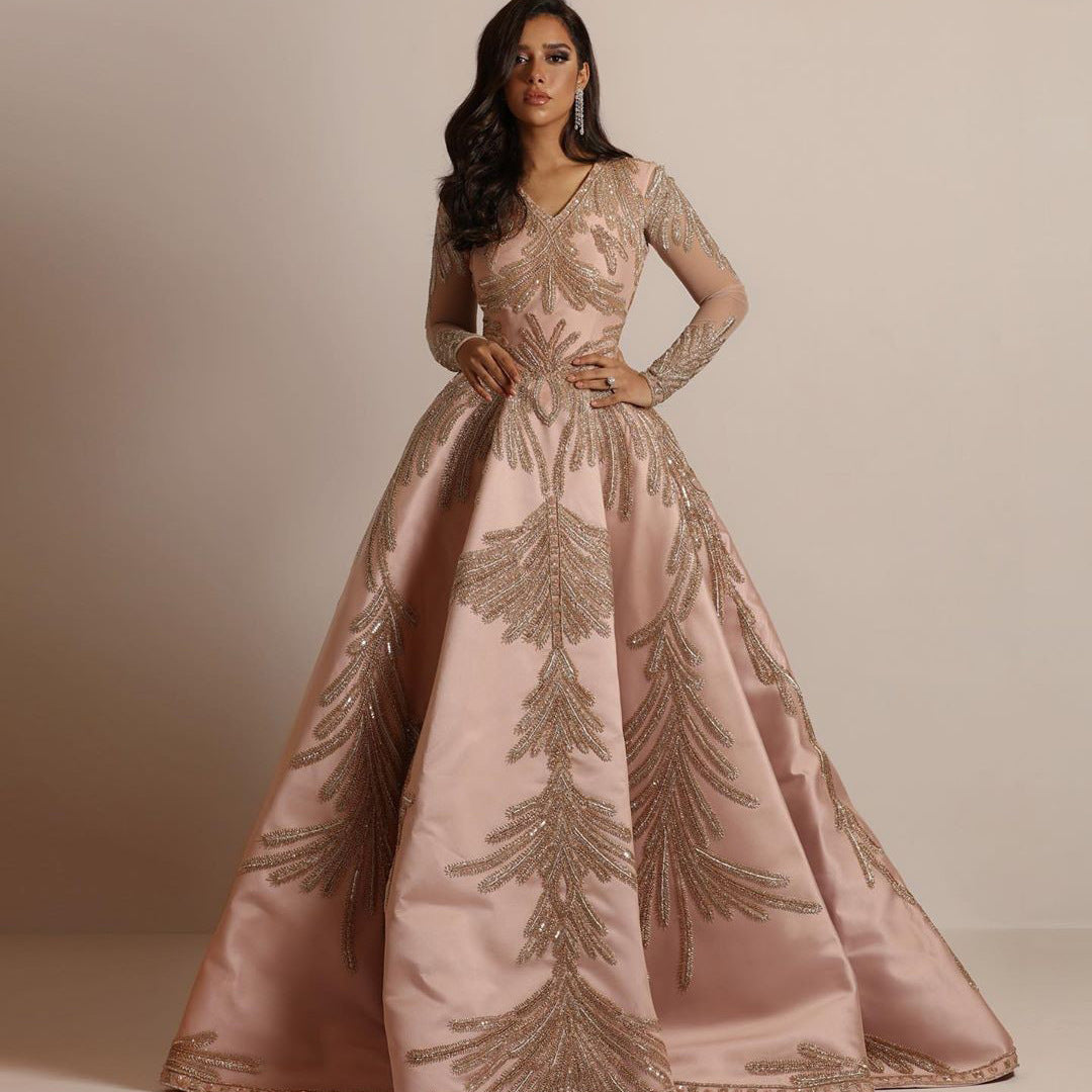 Luvik | Stylish Long Skirt Celebration Sexy Evening Dress