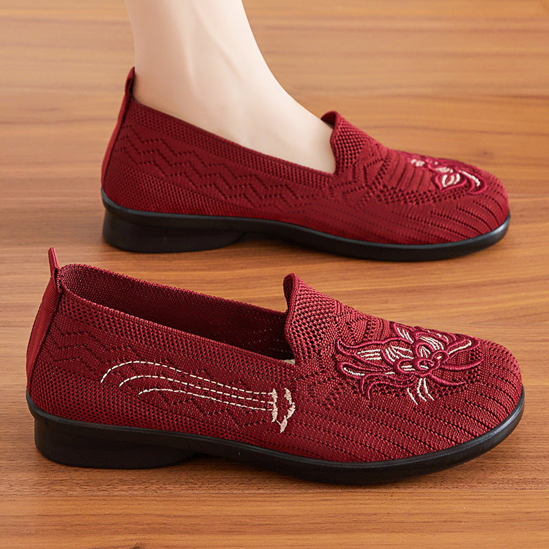 Femme Keinotekoisesti Kirjailtu Slip-On Sabot Luvik