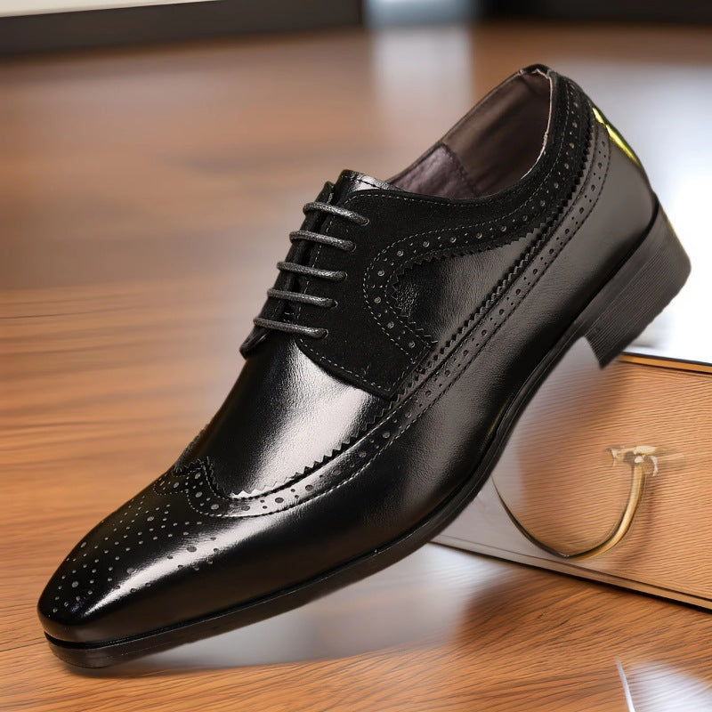 Miesten Klassiset Brogue Pukukengät Luvik