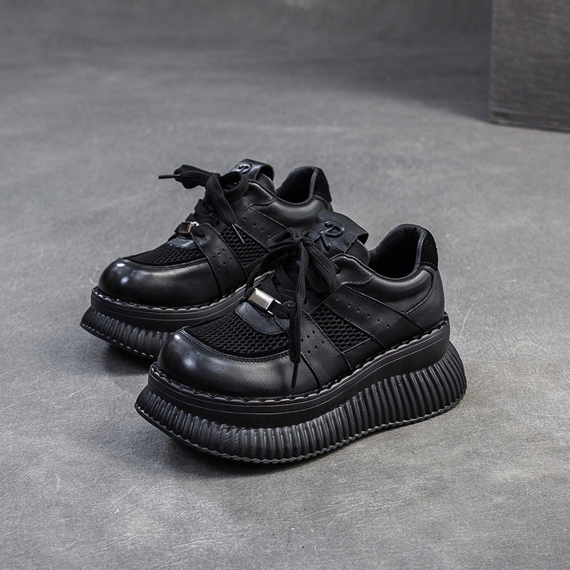 Naisten Airy Plateausneakers innovatiivisella pohjamuotoilulla Luvik