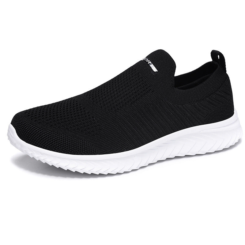 Miesten Slip-On Kevyt Neule Sneaker Luvik