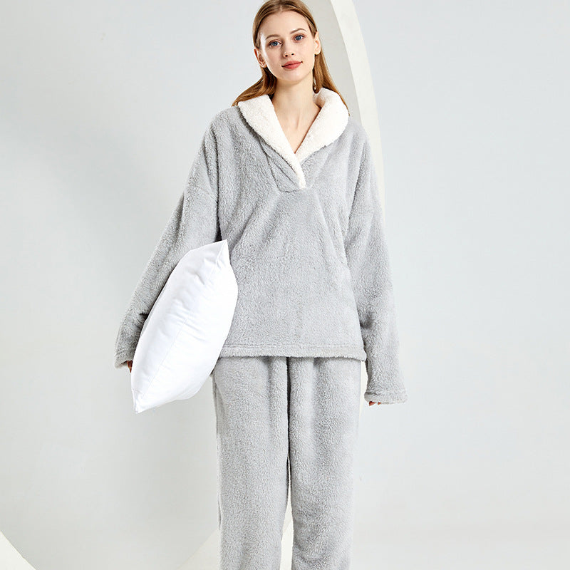 Luvik | Ultra Pehmeä Fleece Pyjama Setti Naisille