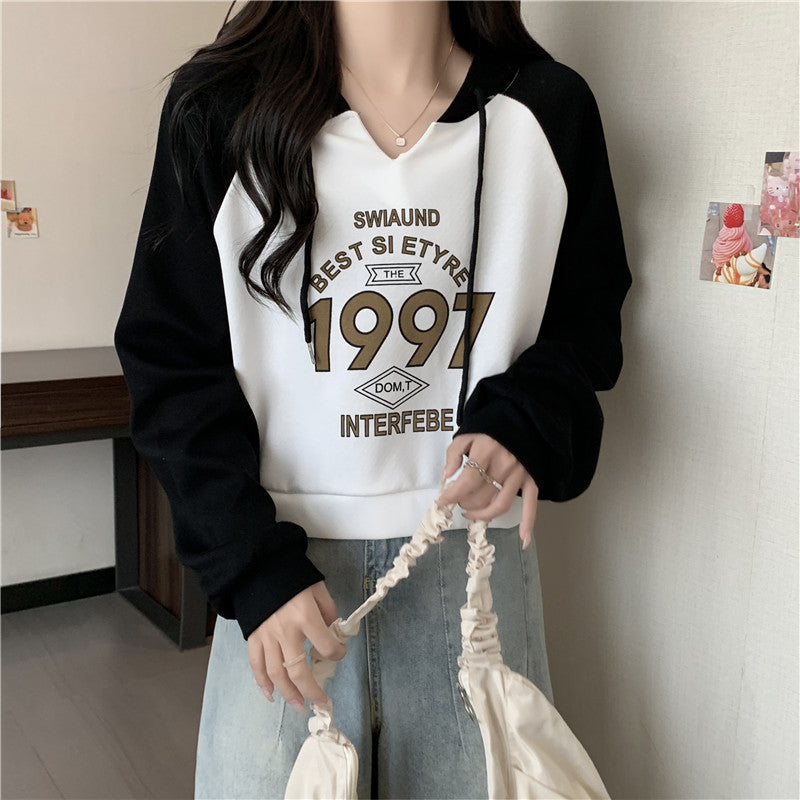Femme Cropped Hoodie Luvik