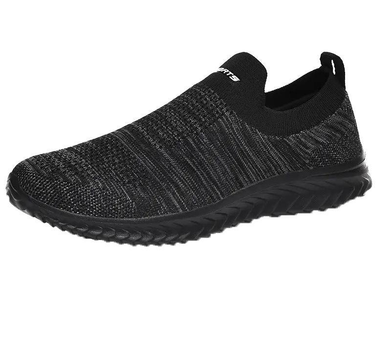 Miesten Slip-On Kevyt Neule Sneaker Luvik