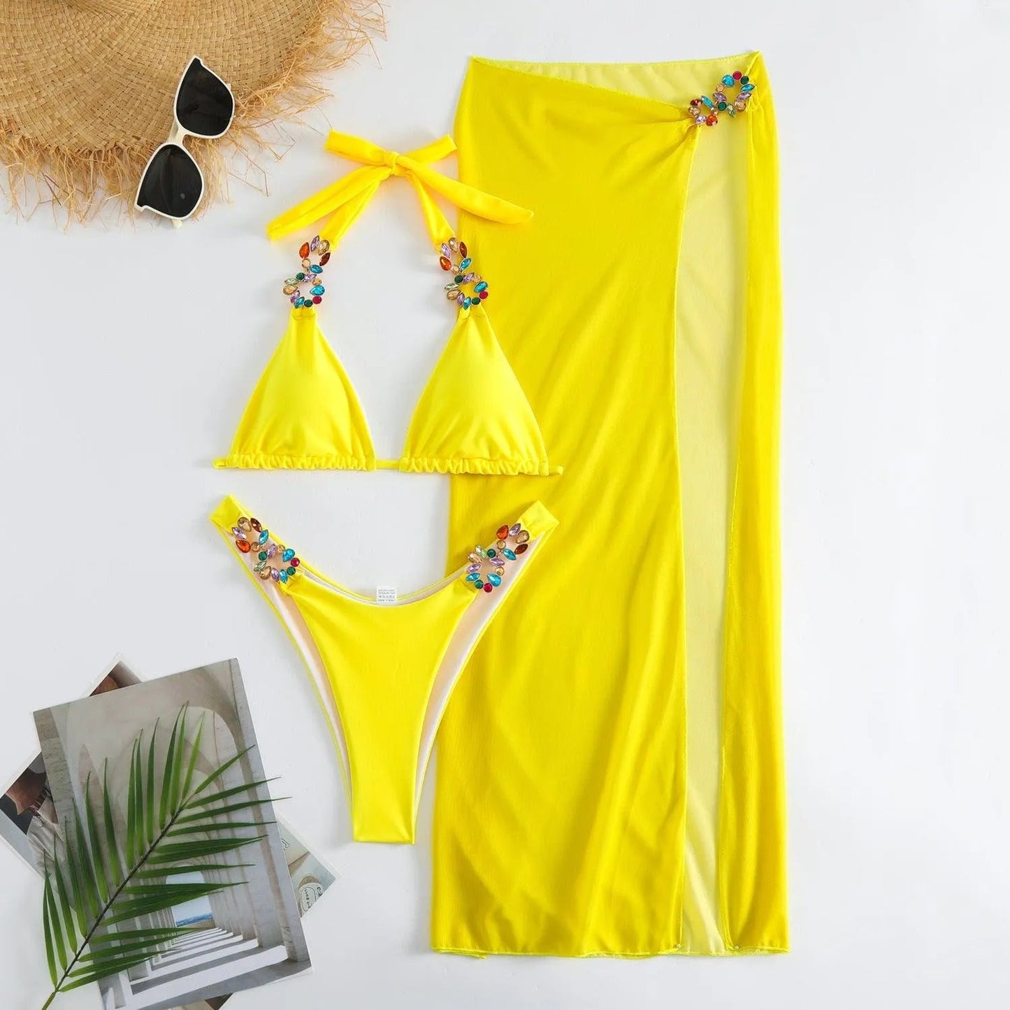 Luvik | Kolmiosainen bikinit swimsuit