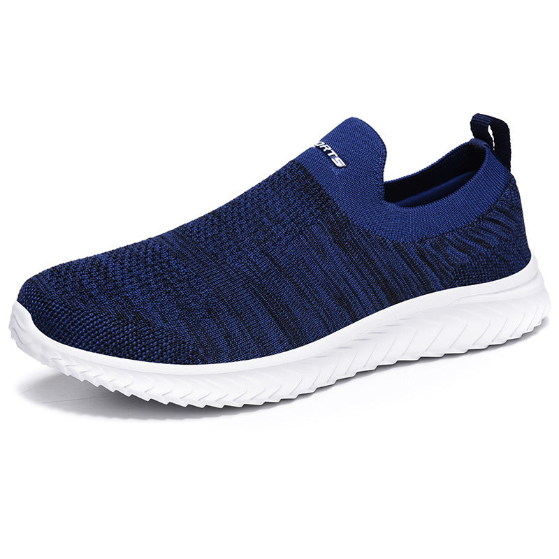 Miesten Slip-On Kevyt Neule Sneaker Luvik