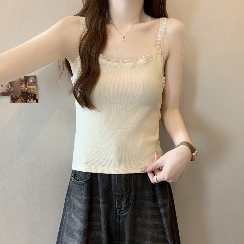 Femme pitsireunus top Luvik