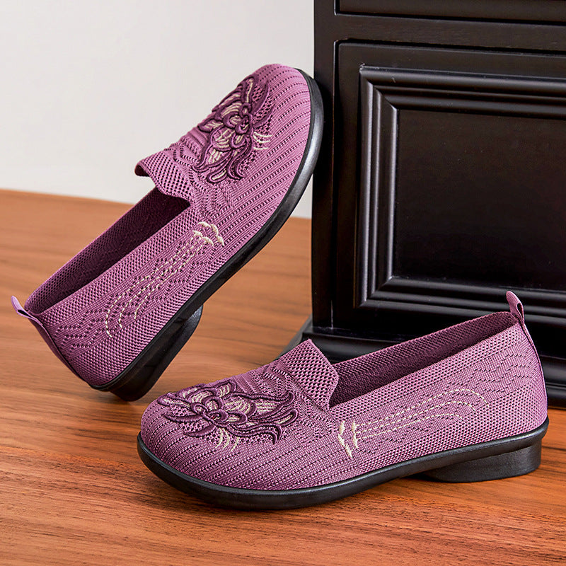 Femme Keinotekoisesti Kirjailtu Slip-On Sabot Luvik
