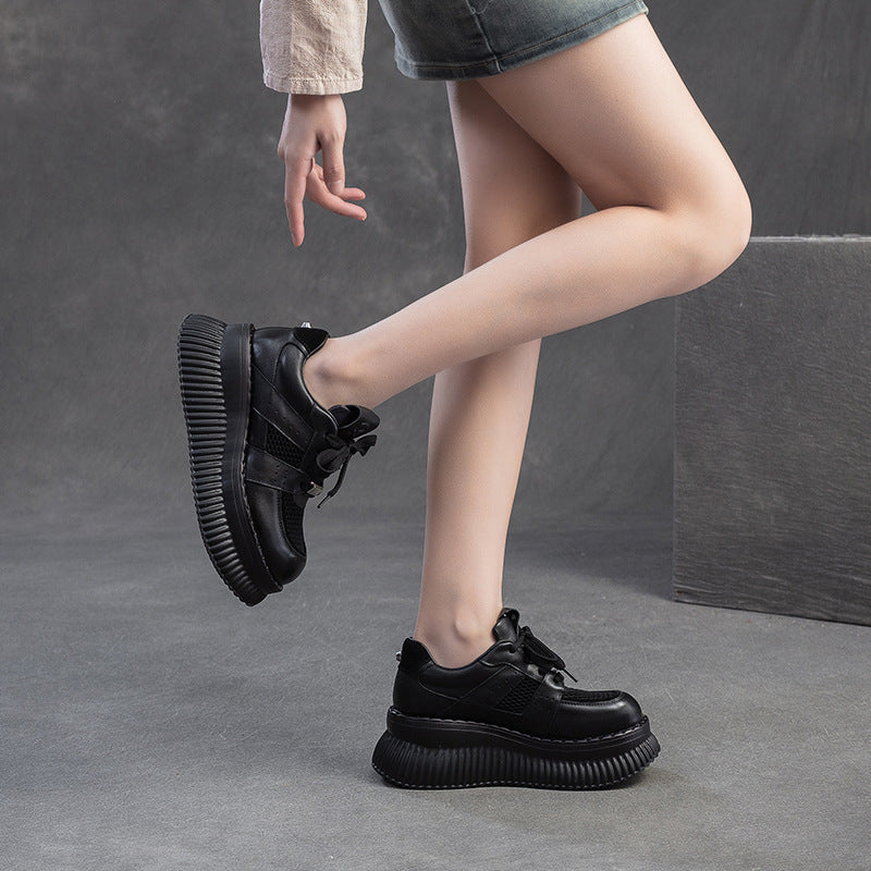 Naisten Airy Plateausneakers innovatiivisella pohjamuotoilulla Luvik