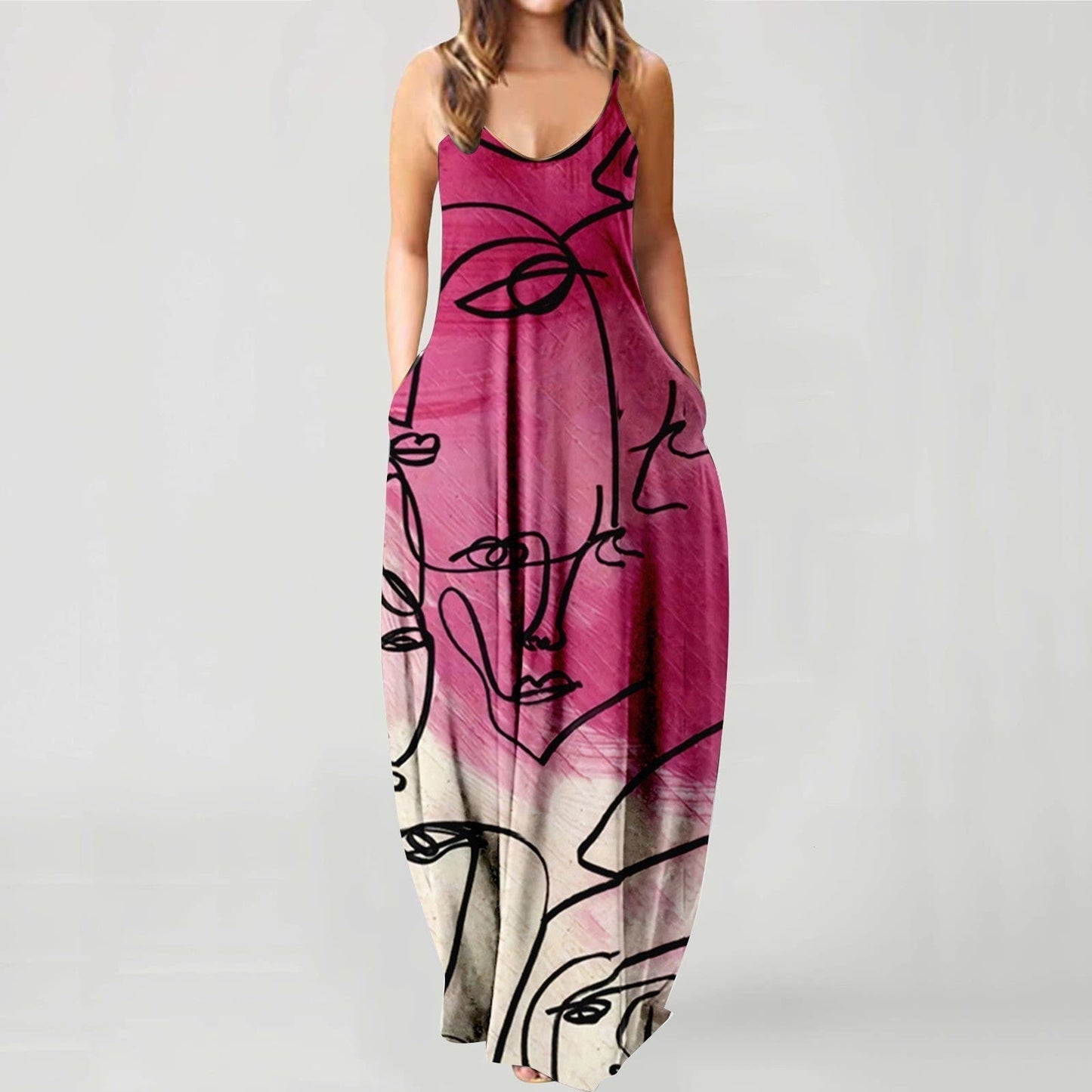 Luvik | Lämmin, Pitkä kes dresses with straps