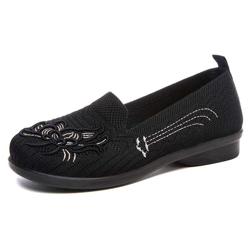 Femme Keinotekoisesti Kirjailtu Slip-On Sabot Luvik