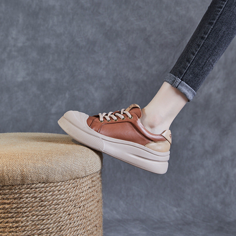 Naisten Chunky Sole Muoti Lenkkarit Luvik