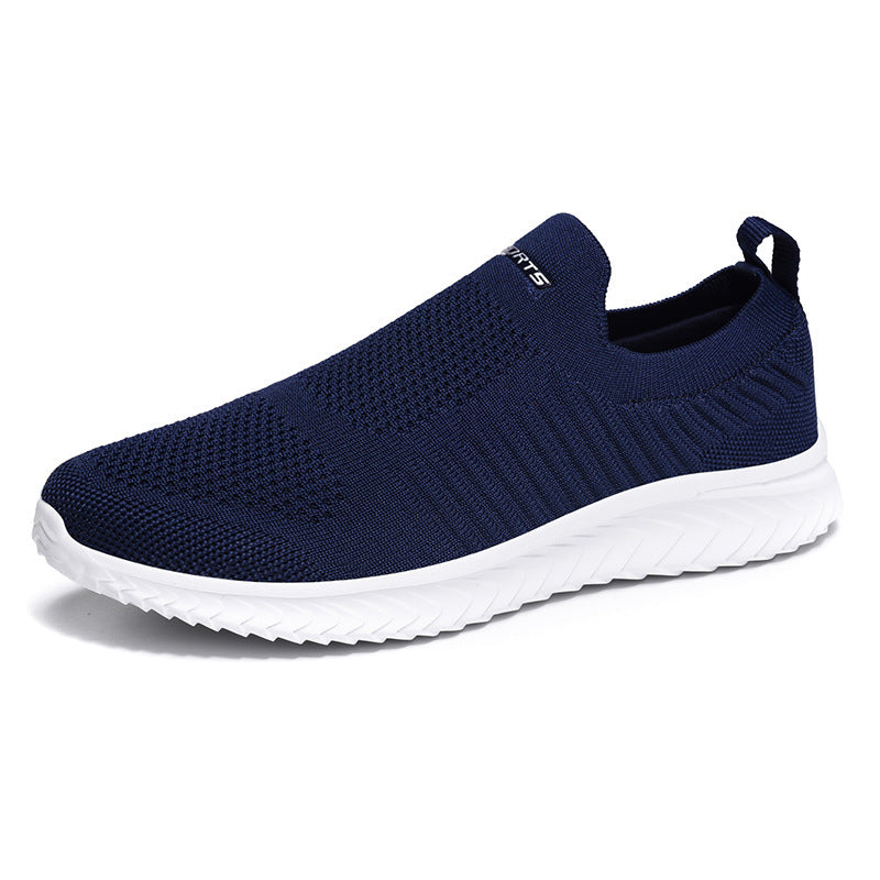 Miesten Slip-On Kevyt Neule Sneaker Luvik