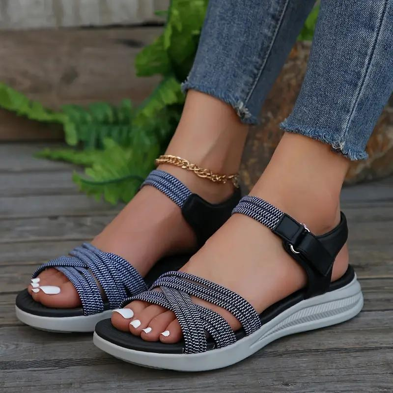 Luvik | Sandals, Elastic Band, Soft Sole, Summer Shoes, Sandals For Outdoors