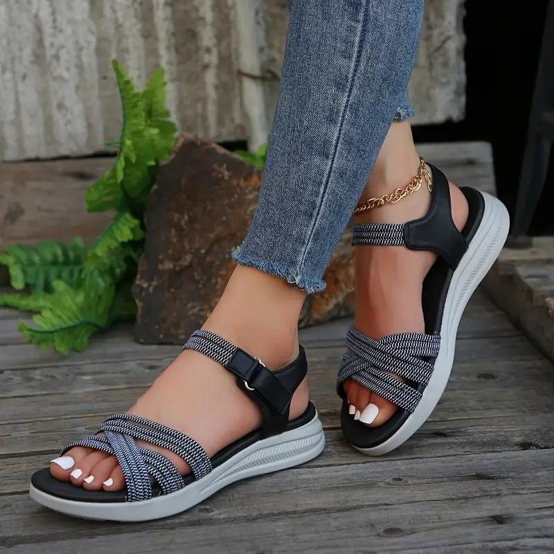 Luvik | Sandals, Elastic Band, Soft Sole, Summer Shoes, Sandals For Outdoors