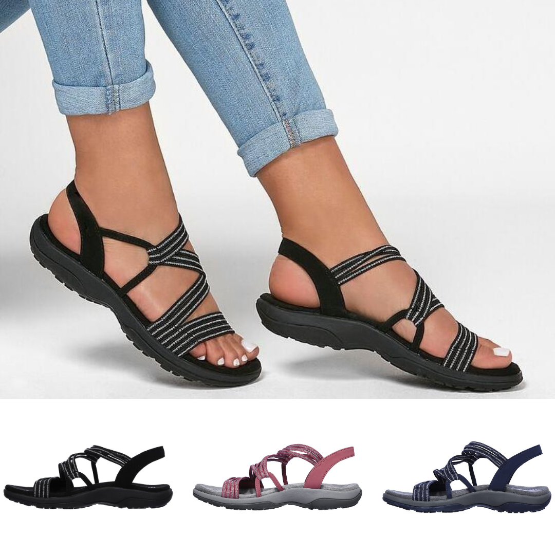 Luvik | Sandals Slip on Tuki Jalkapohjan kaarelle Urheilusandaalit Naisten sandaalit