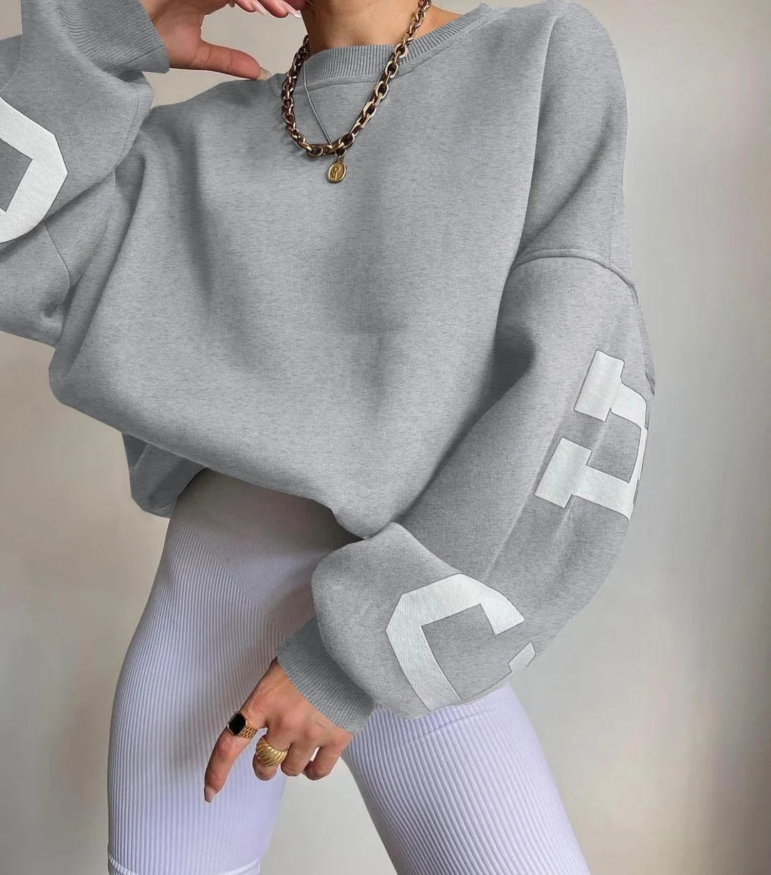 Luvik | Lämpimät Loose Fit Puuvillapaita Naisille