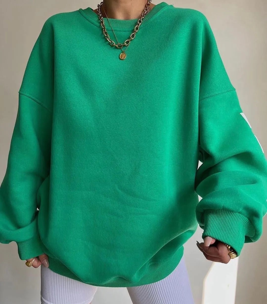 Luvik | Lämpimät Loose Fit Puuvillapaita Naisille