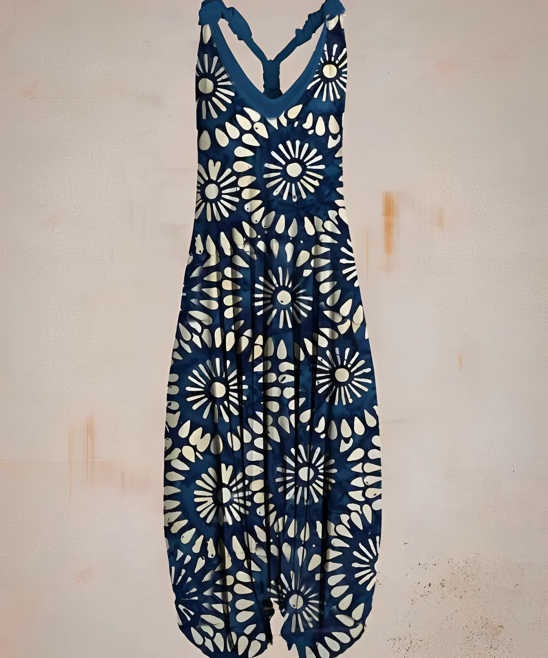 Luvik | painettu boho-ha jumpsuit naisille
