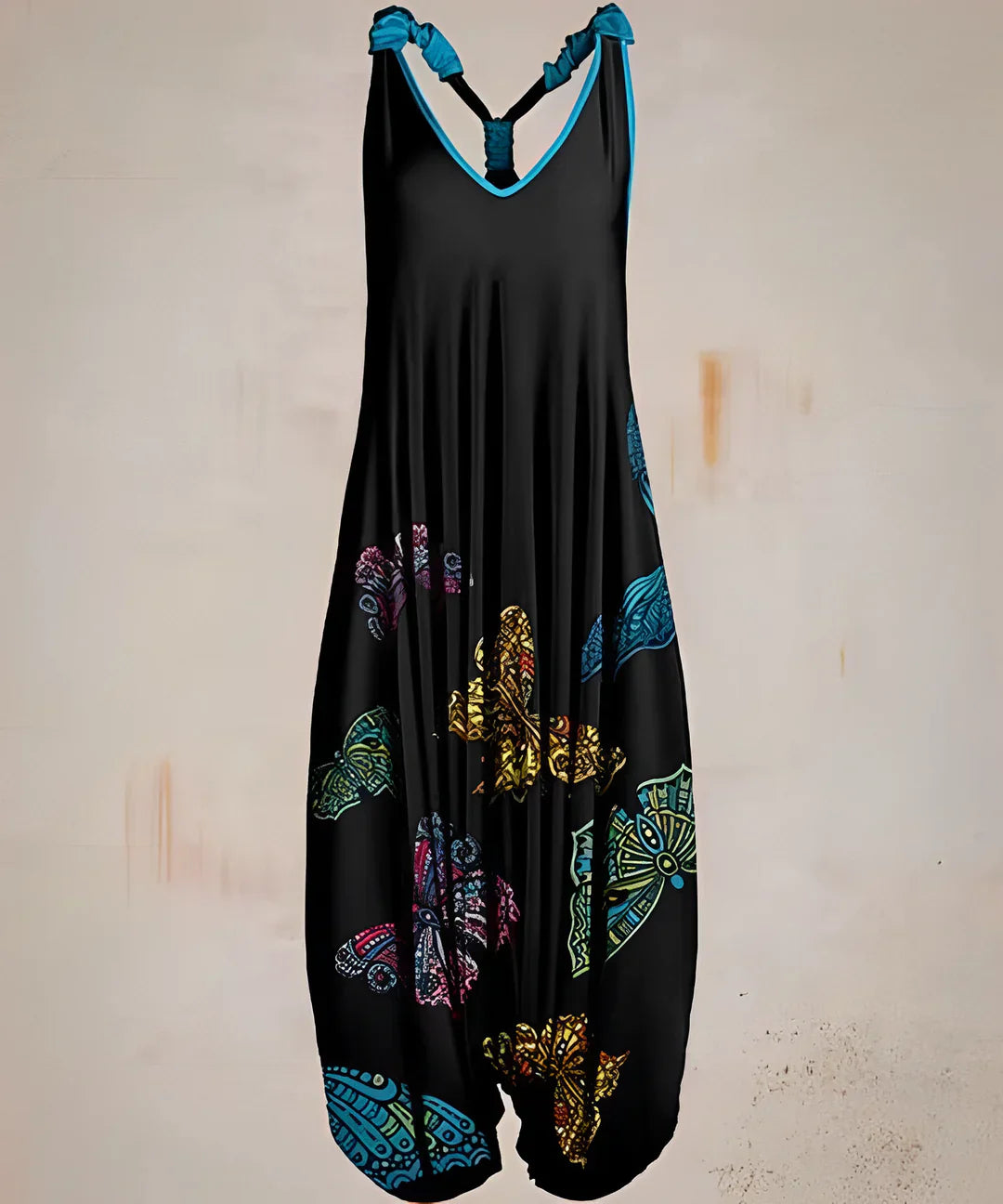 Luvik | painettu boho-ha jumpsuit naisille