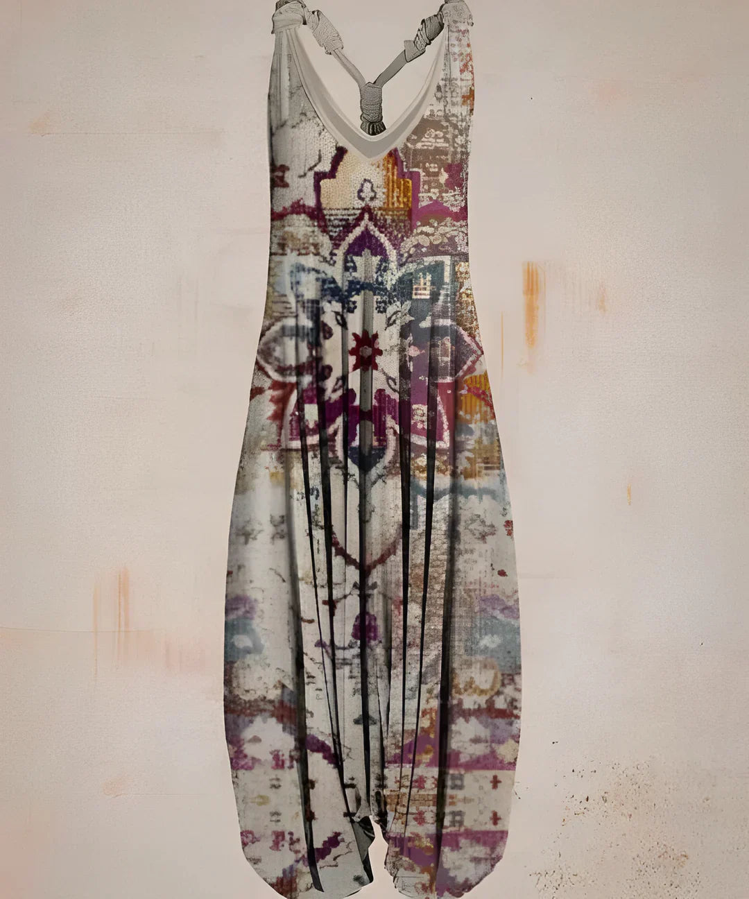 Luvik | painettu boho-ha jumpsuit naisille