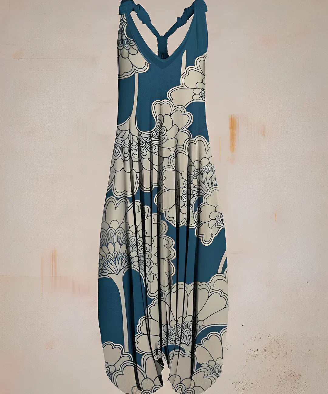 Luvik | painettu boho-ha jumpsuit naisille