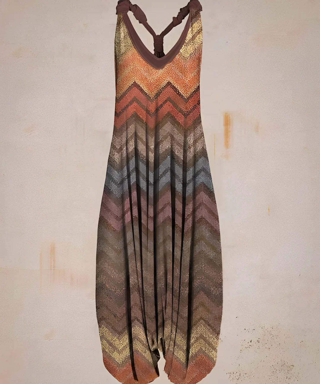 Luvik | painettu boho-ha jumpsuit naisille