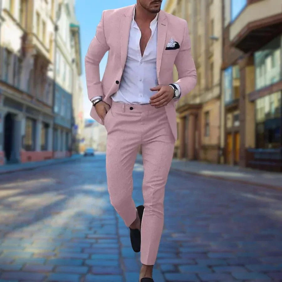 Luvik | Slim Fit Häät setti miehille