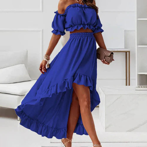 Luvik | Elegant frill dress set