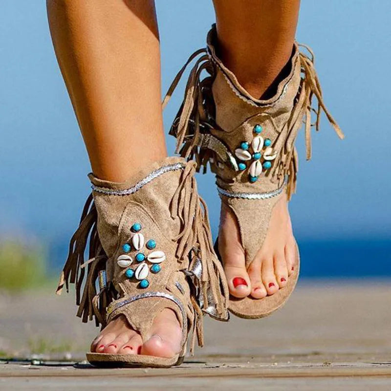 Luvik | Fransen Boho Sandalit