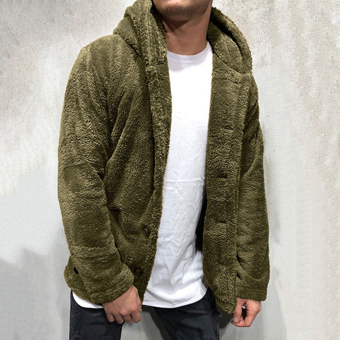 Luvik | Pehmeät Fleece Liivit Huppulla