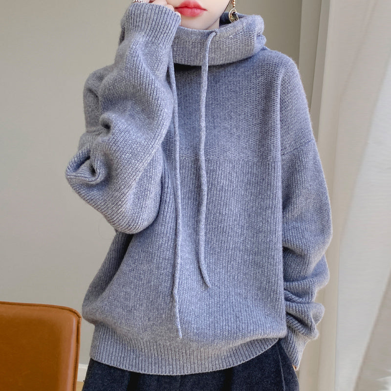 Luvik | Tökkö pullover, jossa on pehmeä kaulus
