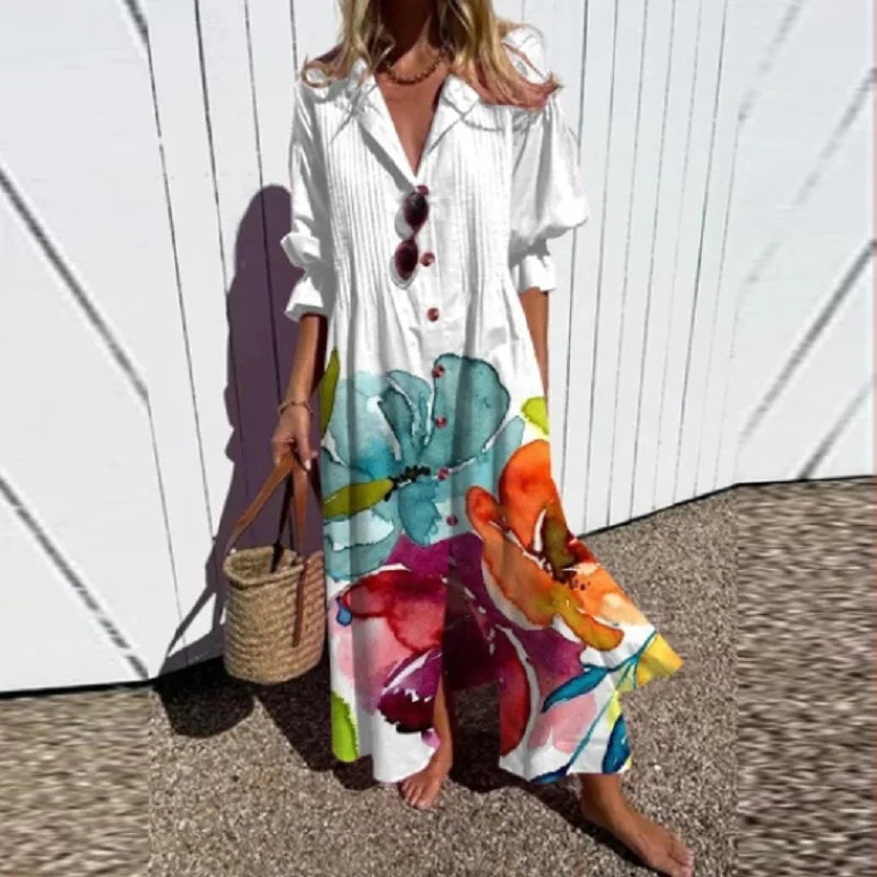 Luvik | Tyylikäs Boho Chic Mekko Kesäksi