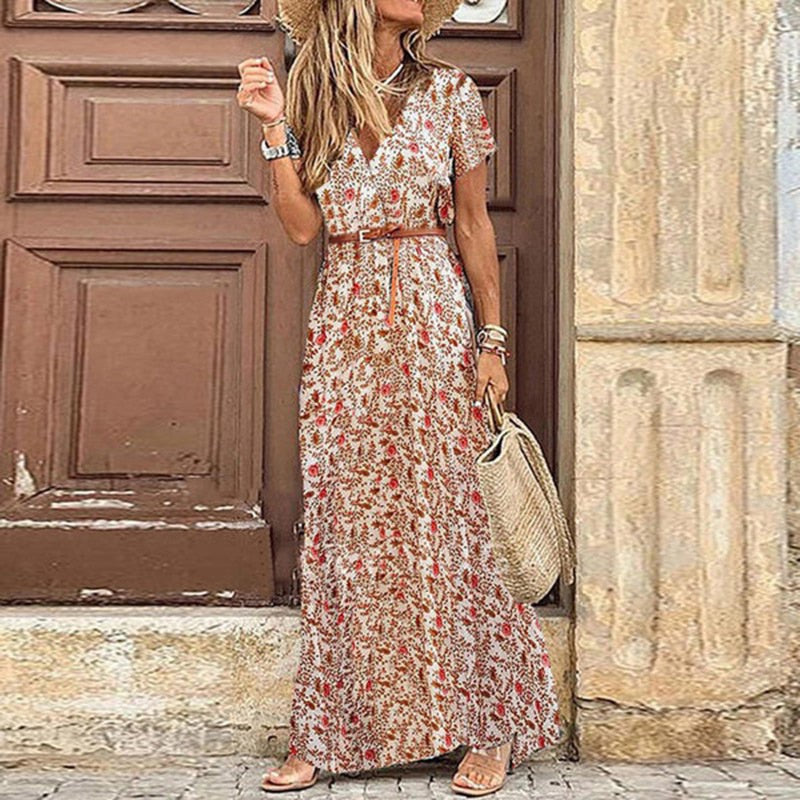 Luvik | Tyylikäs Boho Chic Naisten Mekko