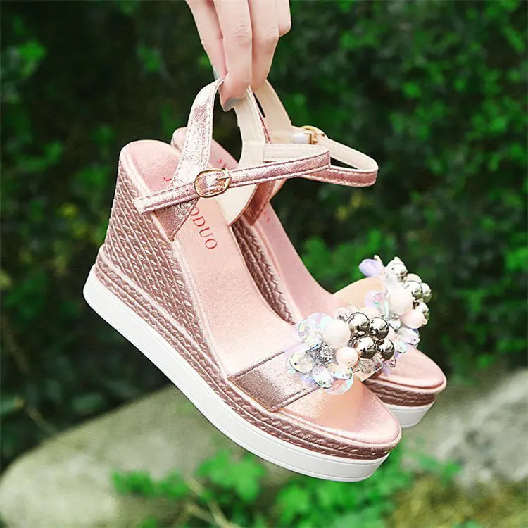 Luvik | Better Off That Way Wedges Sandals