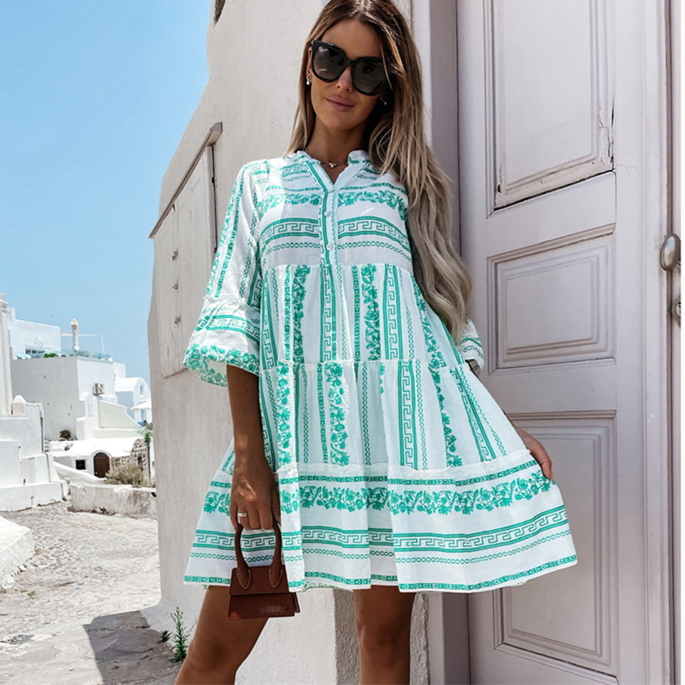 Luvik | Boho Tunika Mekko kerroksilla Millana