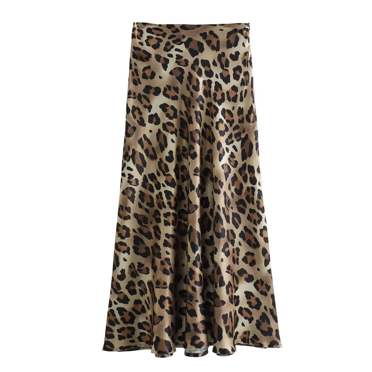 Luvik | Langer Rock Mit Leopardenmuster Für Damen