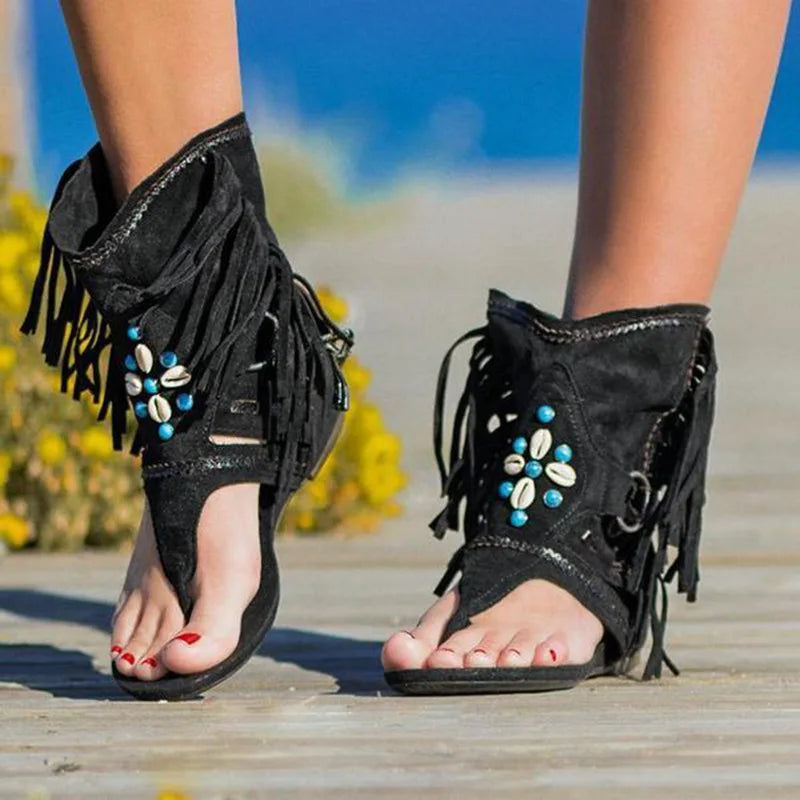 Luvik | Fransen Boho Sandalit