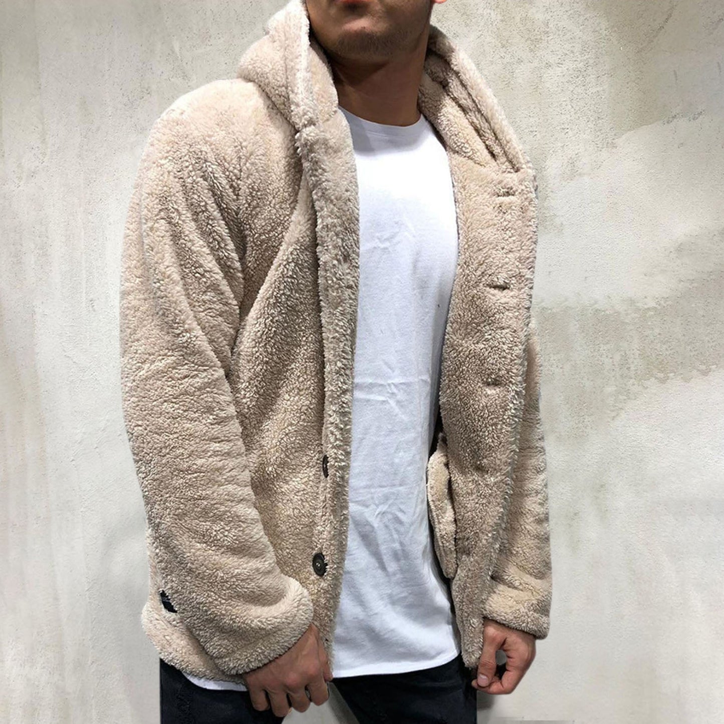 Luvik | Pehmeät Fleece Liivit Huppulla