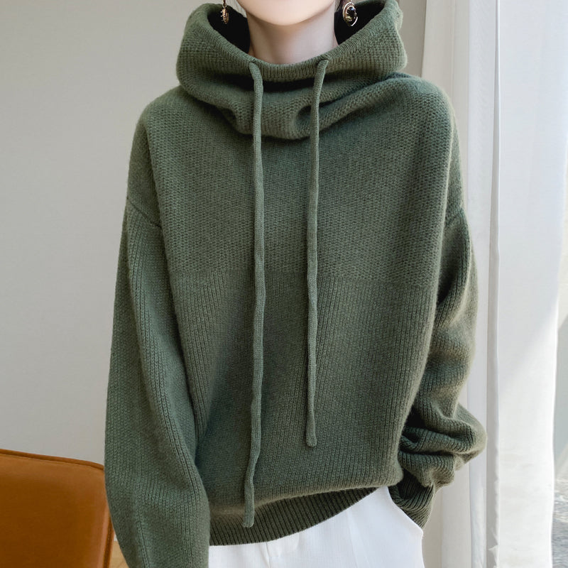 Luvik | Tökkö pullover, jossa on pehmeä kaulus