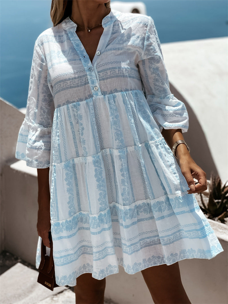 Luvik | Boho Tunika Mekko kerroksilla Millana