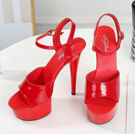 Luvik | Linger Like A Tattoo Kiss Pump Sandalit