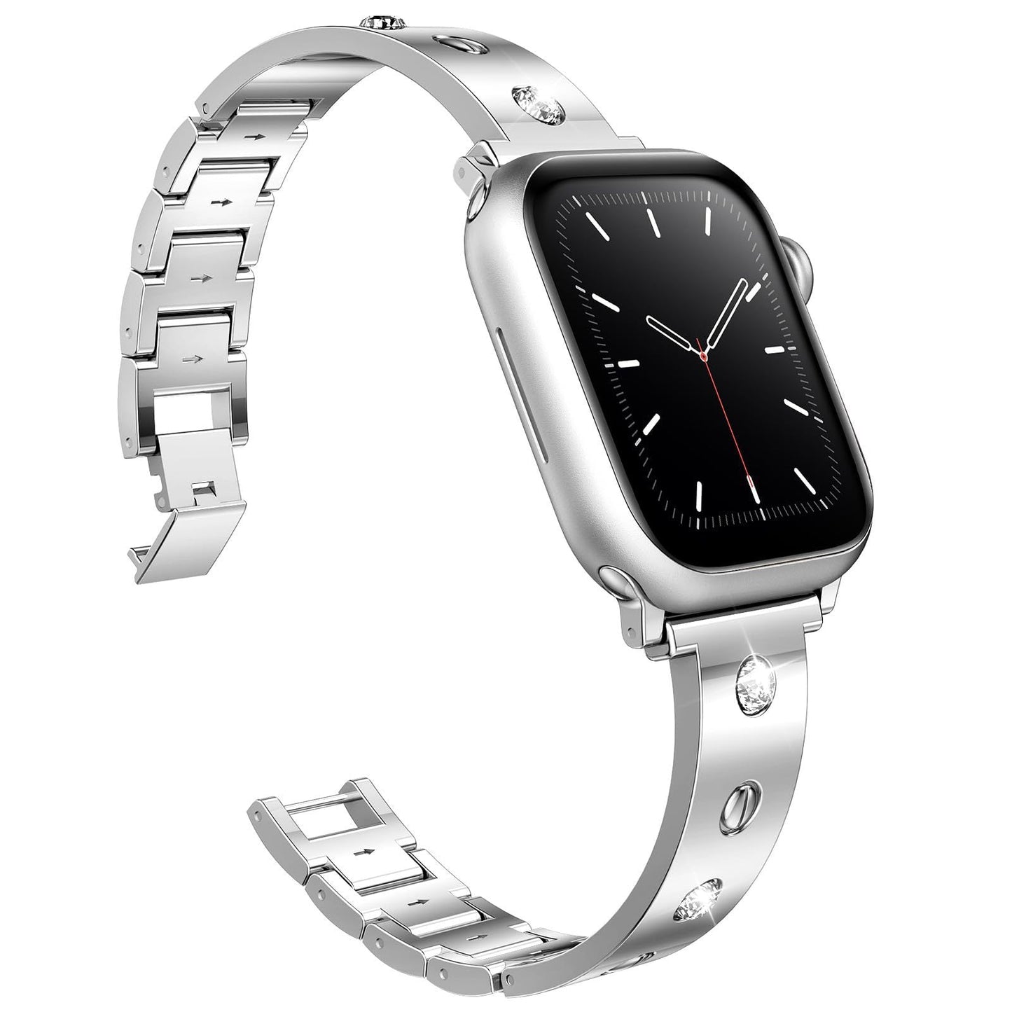 Luvik | Metallilukitus ja timantteja Apple Watcheille