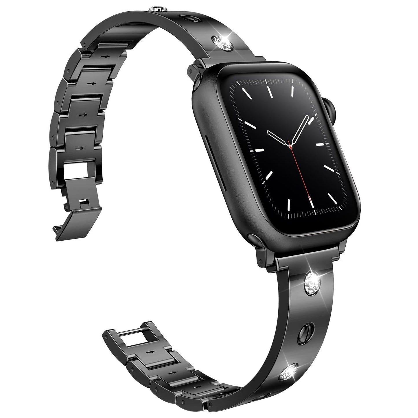 Luvik | Metallilukitus ja timantteja Apple Watcheille