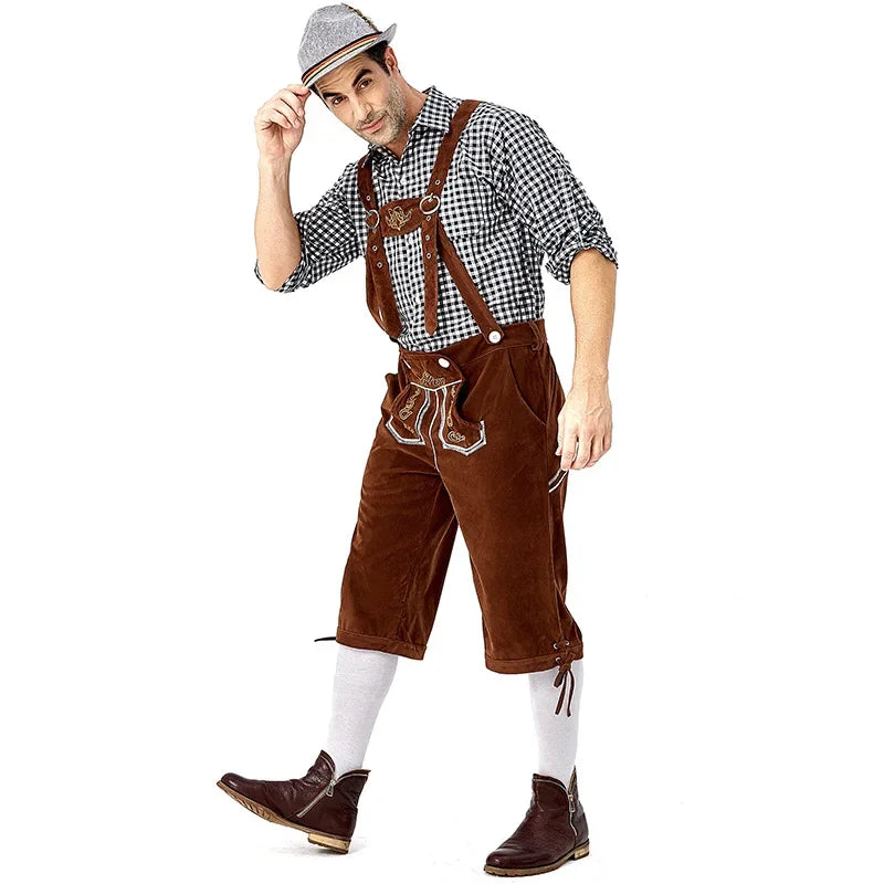 Luvik | Lederhosen Oktoberfest Puku Miehille