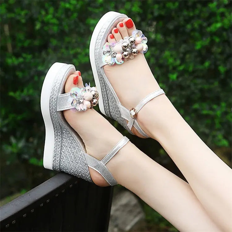 Luvik | Better Off That Way Wedges Sandals