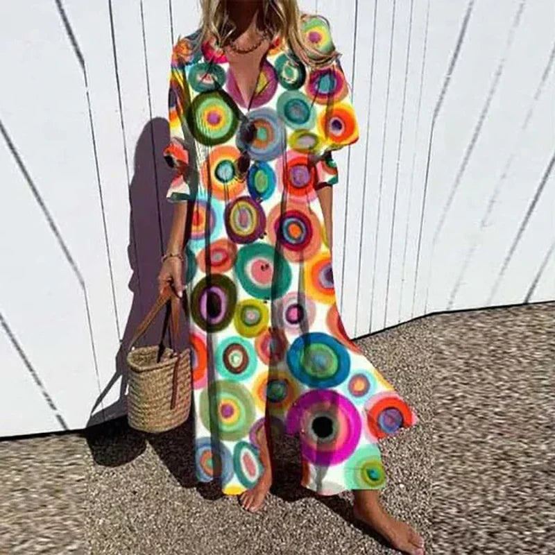 Luvik | Tyylikäs Boho Chic Mekko Kesäksi